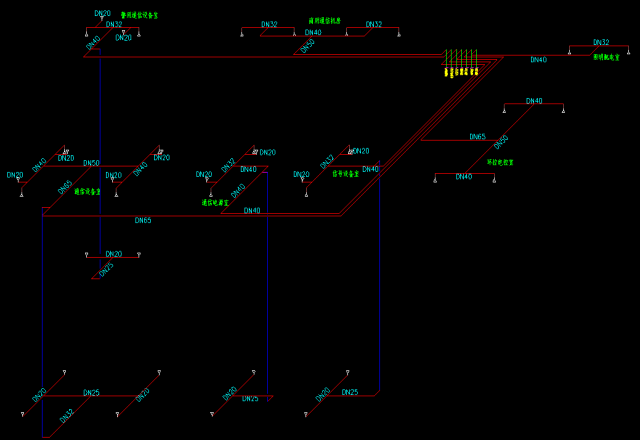 IG541氣體滅火設(shè)備設(shè)計系統(tǒng)圖