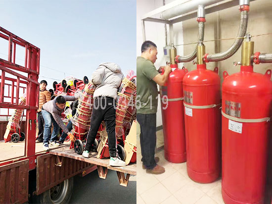 消防氣體滅火系統(tǒng)噴頭安裝